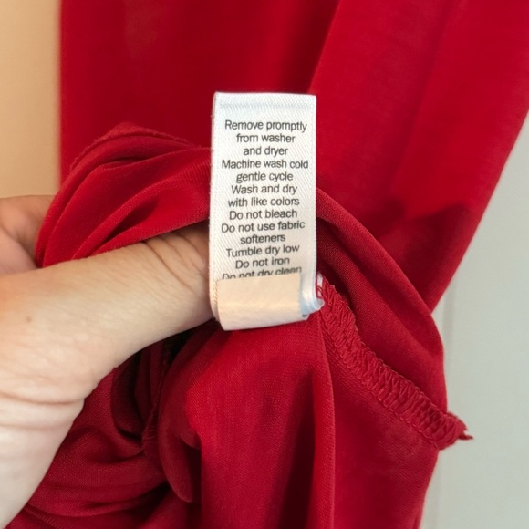 Athleta Red T Back Strap Power Of She Workout Tank Top Womens Size XS - Picture 8 of 13